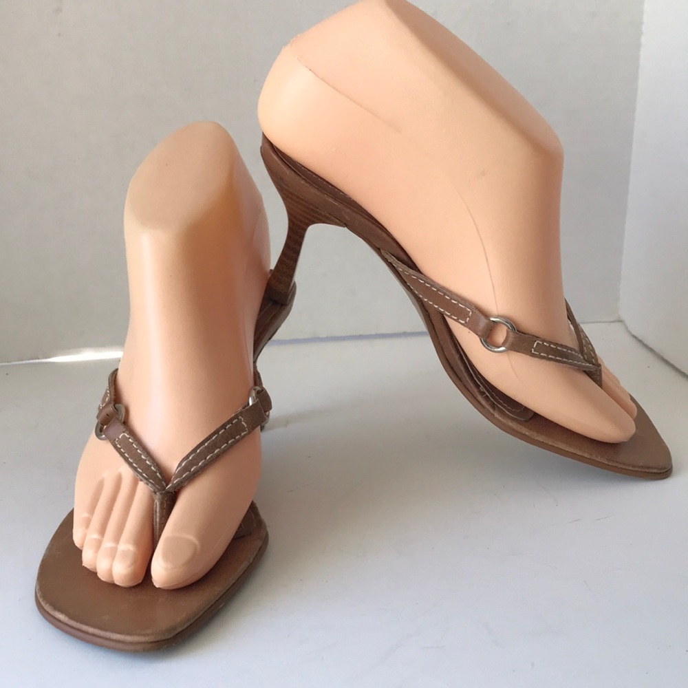 Steve Madden heels slippers sandals Sz 6B